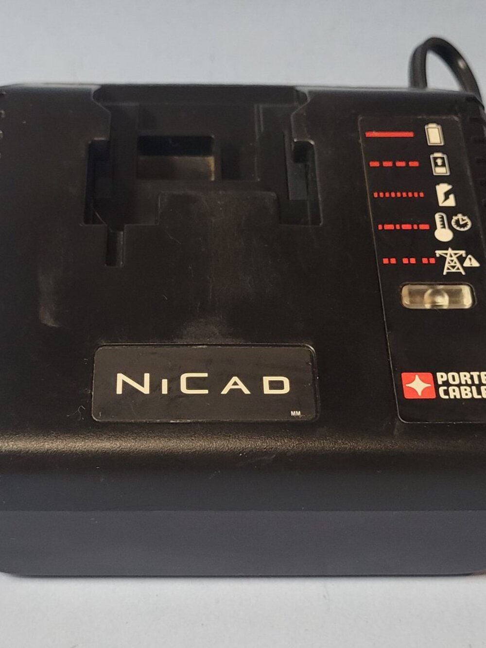 Porter Cable PCMVC 9.6-18V Ni-CD Power Tool Battery Charger Type 1